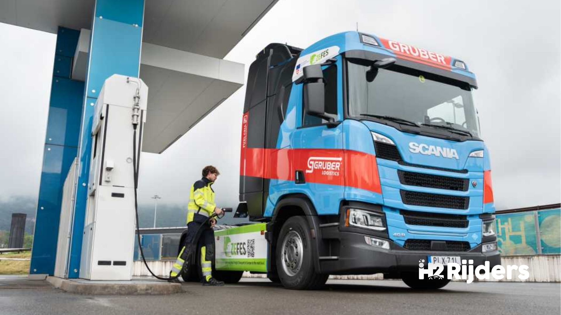 Scania waterstoftruck in gebruik bij Italiaanse logistieke operaties: meer bereik, nieuwe uitdagingen